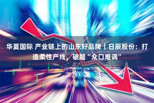 华夏国际 产业链上的山东好品牌｜日辰股份：打造柔性产线，破题“众口难调”
